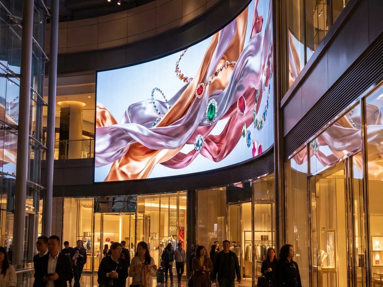 Affichage LED retail