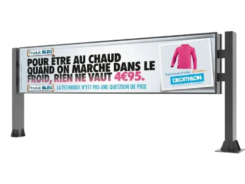 MEDIA BANNER — Mobilier urbain, totems & enseignes