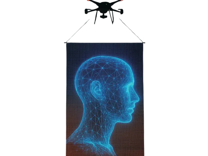 SKYFLY — Créatif, formes spéciales & projection