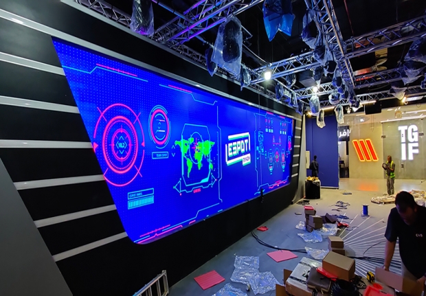Écran e-Sport 40m² — Riyad