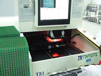 Test optique automatique du PCB et des composants électroniques des modules LED